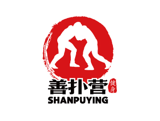 邱麟致的布爭(zhēng)柔道摔跤館logo設(shè)計(jì)logo設(shè)計(jì)