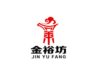 朱兵的金裕坊白酒商標(biāo)logo設(shè)計(jì)