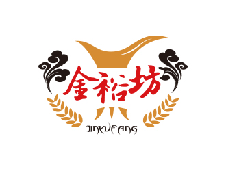 張華的金裕坊白酒商標(biāo)logo設(shè)計(jì)