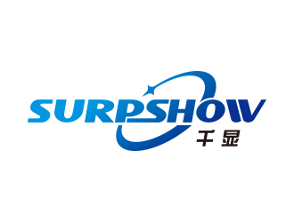 王濤的千顯 SURPSHOW ，標(biāo)識(shí)對(duì)稱logo設(shè)計(jì)