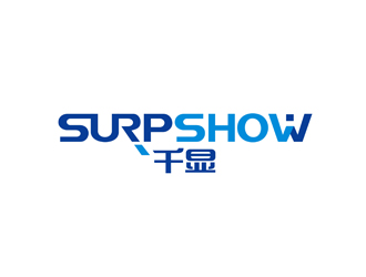 鄭國麟的千顯 SURPSHOW ，標識對稱logo設計