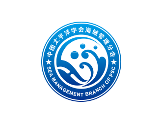 王濤的海域管理分會徽章logologo設計