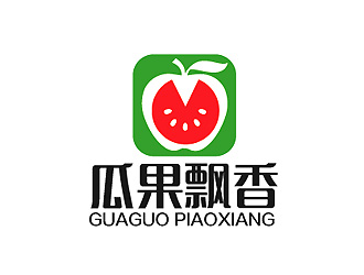 秦曉東的瓜果飄香零食食品店logologo設(shè)計