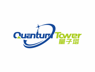 何嘉健的Quantum Tower 量子塔，對稱平衡圖形logo設(shè)計