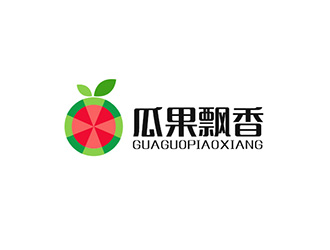 吳曉偉的瓜果飄香零食食品店logologo設(shè)計