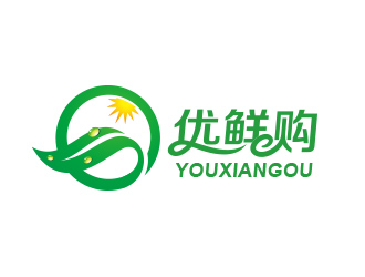 黃安悅的優(yōu)鮮購生鮮果蔬logo設(shè)計logo設(shè)計