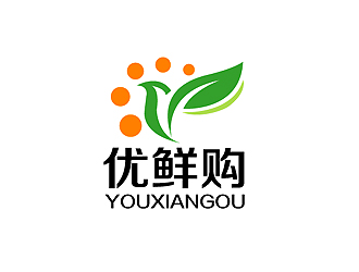 秦曉東的優(yōu)鮮購生鮮果蔬logo設(shè)計logo設(shè)計