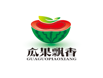 張祥琴的瓜果飄香零食食品店logologo設(shè)計