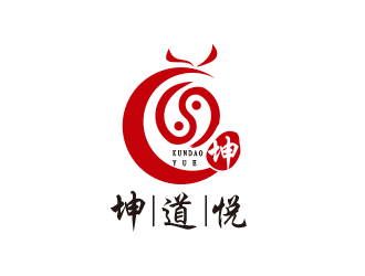 張祥琴的坤道悅產(chǎn)后康復(fù)理療中心logo設(shè)計(jì)