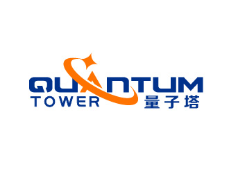 陳曉濱的Quantum Tower 量子塔，對稱平衡圖形logo設計