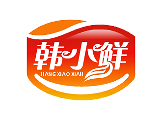 勞志飛的韓小鮮（字體設(shè)計）logo設(shè)計