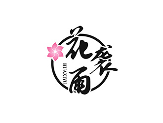 吳曉偉的花襲雨女鞋商標設(shè)計logo設(shè)計