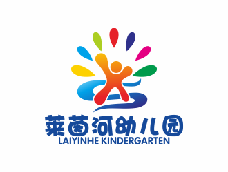 何嘉健的萊茵河幼兒園logo設計