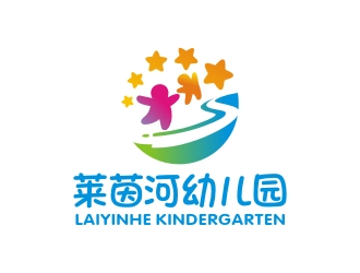 曾翼的萊茵河幼兒園logo設計