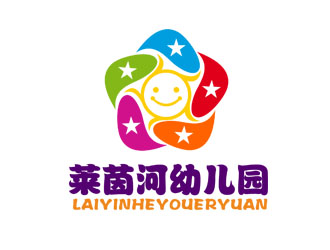 郭慶忠的萊茵河幼兒園logo設計