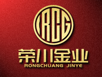 蔣先勇的北京榮川金業(yè)文化有限公司(beijing richgold culture co.ltd)logo設(shè)計