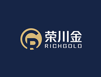 吳曉偉的北京榮川金業(yè)文化有限公司(beijing richgold culture co.ltd)logo設(shè)計