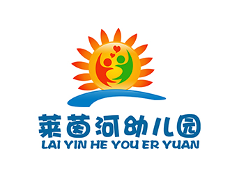 潘樂的萊茵河幼兒園logo設計