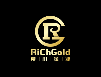 安冬的北京榮川金業(yè)文化有限公司(beijing richgold culture co.ltd)logo設(shè)計(jì)