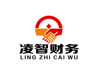 朱兵的凌智財(cái)務(wù)logo設(shè)計(jì)