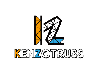 廣州愷卓演出器材有限公司(KENZOTRUSS)標(biāo)志logo設(shè)計