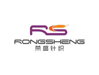 何嘉健的榮盛針織RONGSHENG KNITTING商標設(shè)計logo設(shè)計