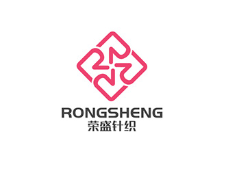 吳曉偉的榮盛針織RONGSHENG KNITTING商標設(shè)計logo設(shè)計