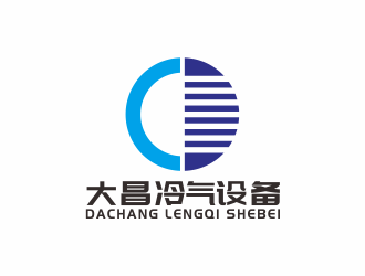 湯儒娟的大新縣大昌冷氣設(shè)備有限公司標(biāo)志logo設(shè)計(jì)