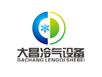 趙鵬的大新縣大昌冷氣設備有限公司標志logo設計