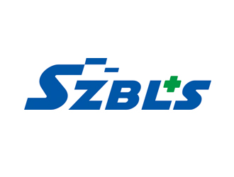 趙鵬的SZBLS醫(yī)療器械英文字體logo設計