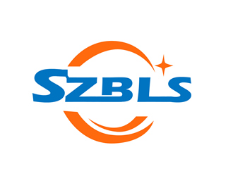 朱兵的SZBLS醫(yī)療器械英文字體logo設計