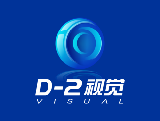 張峰的D-2視覺攝影工作室logo設(shè)計(jì)