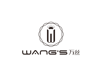 WANG'S 萬絲婚紗禮服定制工作室logologo設計