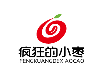 張俊的瘋狂的小棗食品卡通設(shè)計logo設(shè)計