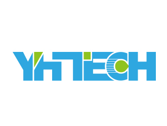 何錦江的YHTECH LED燈logo設(shè)計logo設(shè)計