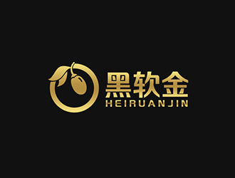 吳曉偉的黑軟金中藥保健品logo設計logo設計