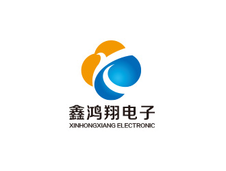 黃安悅的河南省鑫鴻翔電子科技有限公司logo設(shè)計