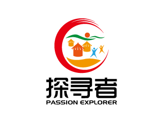 張俊的探尋者非洲戶(hù)外旅游LOGOlogo設(shè)計(jì)