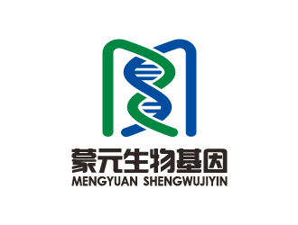 葉美寶的內(nèi)蒙古蒙元生物基因科技有限公司logo設(shè)計