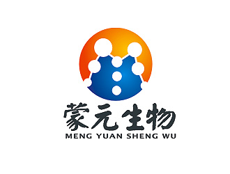 盛銘的內(nèi)蒙古蒙元生物基因科技有限公司logo設(shè)計