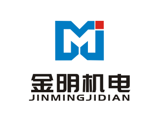 李杰的周口金明機電設備logo設計