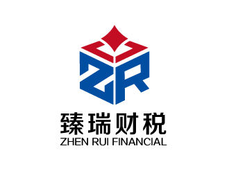 連杰的新疆臻瑞財稅咨詢有限公司logo設(shè)計