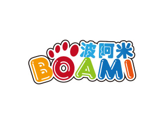 朱紅娟的BOAMI/波阿米logo設(shè)計