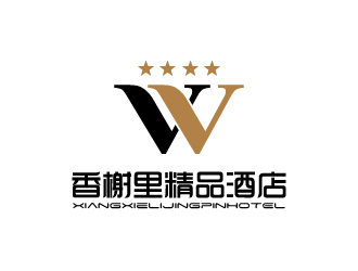 張俊的香榭里精品酒店logo設(shè)計(jì)