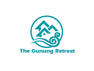 秦曉東的The Gunung Retreat 民宿logologo設計