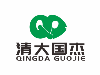 湯儒娟的清大國(guó)杰生物科技有限公司logo設(shè)計(jì)