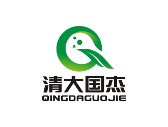 曾翼的清大國(guó)杰生物科技有限公司logo設(shè)計(jì)