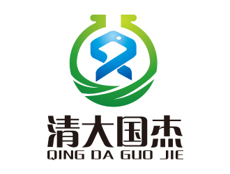 向正軍的清大國(guó)杰生物科技有限公司logo設(shè)計(jì)