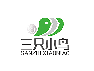 趙鵬的三只小鳥logo設(shè)計