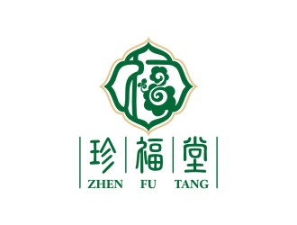 陳國偉的珍福堂電視欄目標(biāo)志logo設(shè)計(jì)